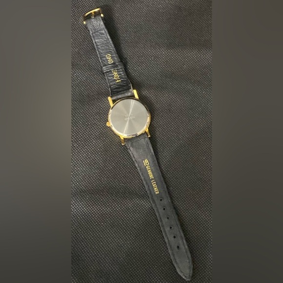 Vintage Starlight unisex Hair dresser Shears watch genuine leather Band - used - Picture 5 of 9